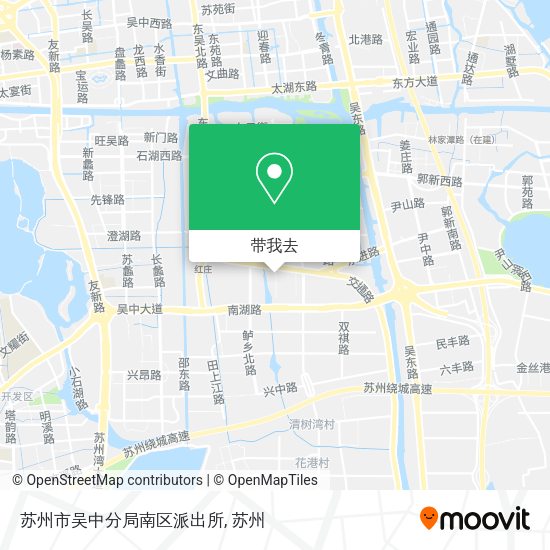 苏州市吴中分局南区派出所地图