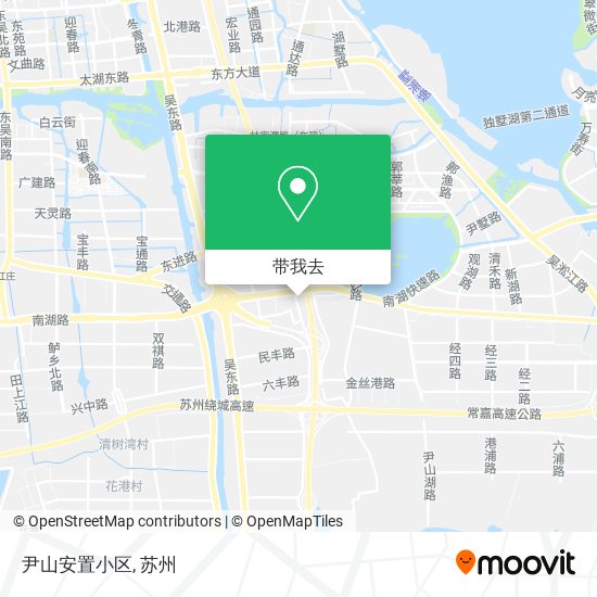 尹山安置小区地图