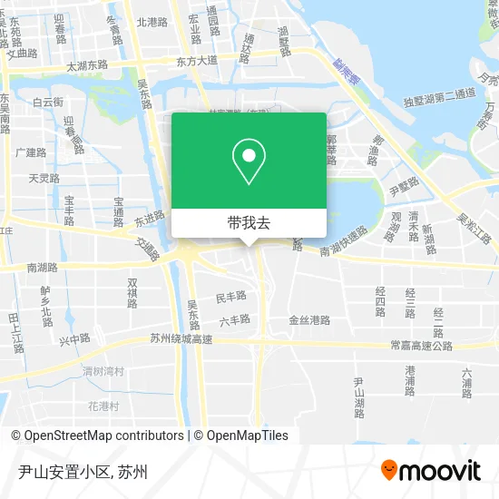 尹山安置小区地图