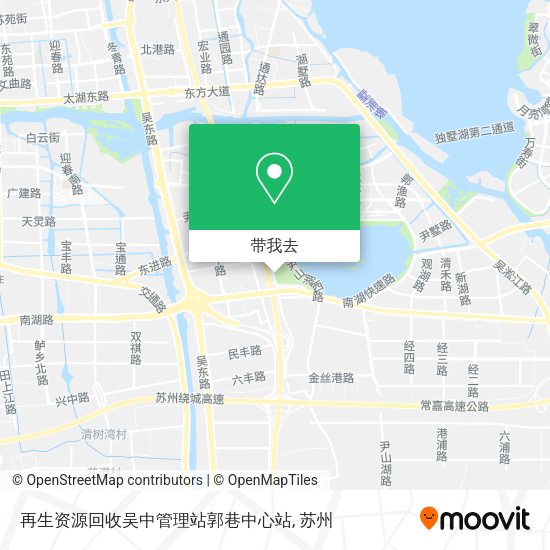 再生资源回收吴中管理站郭巷中心站地图