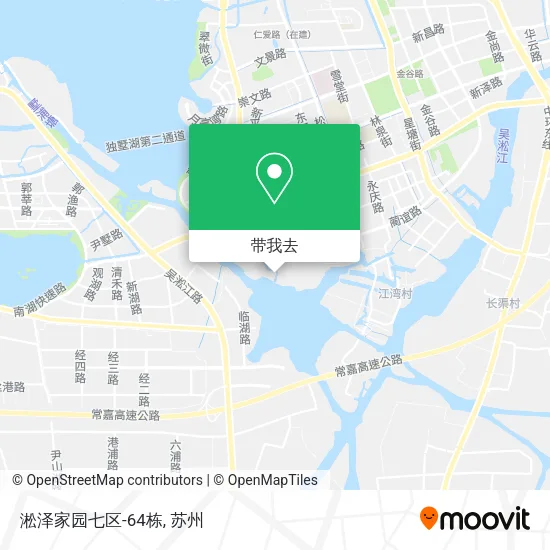 淞泽家园七区-64栋地图