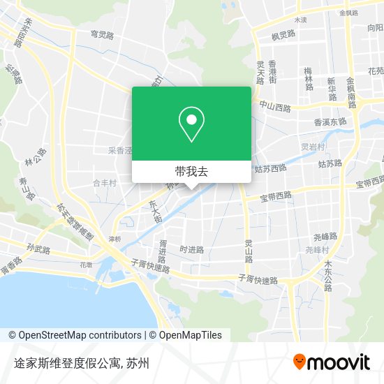途家斯维登度假公寓地图