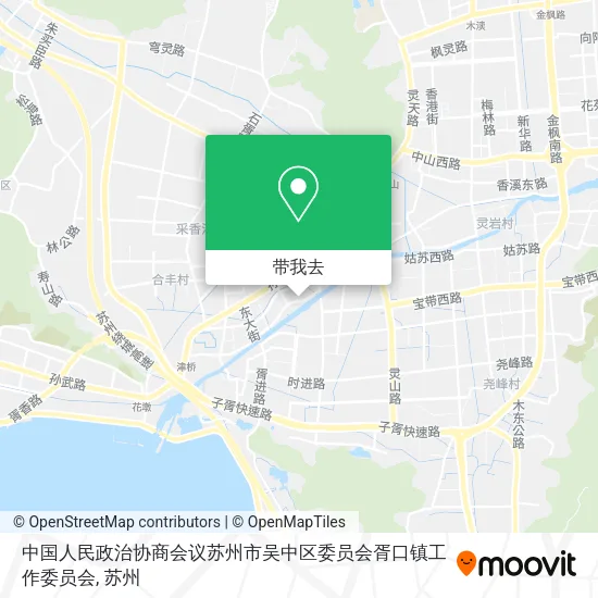 中国人民政治协商会议苏州市吴中区委员会胥口镇工作委员会地图