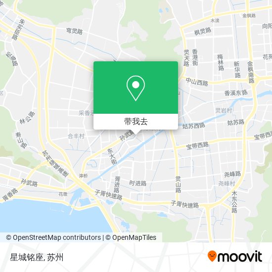 星城铭座地图