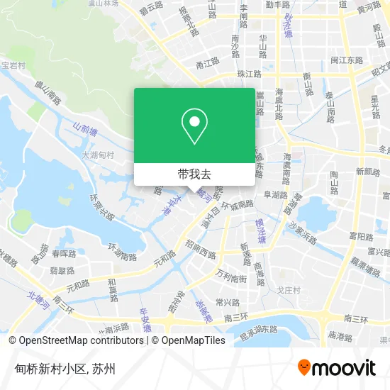 甸桥新村小区地图