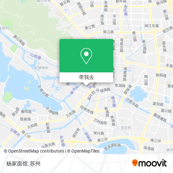杨家面馆地图