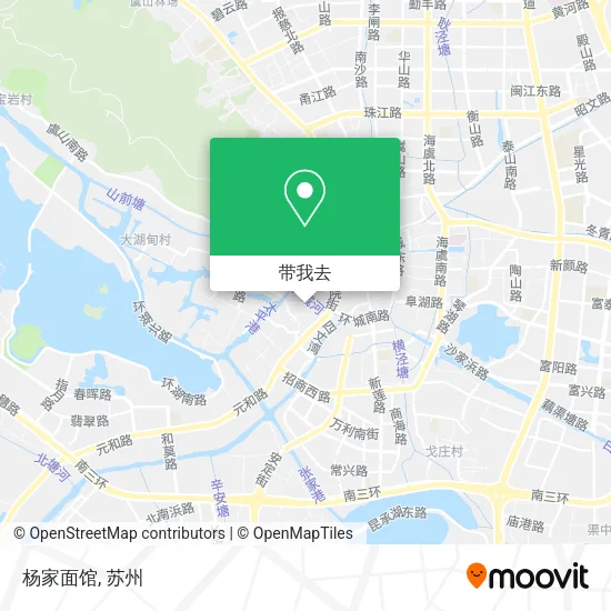 杨家面馆地图