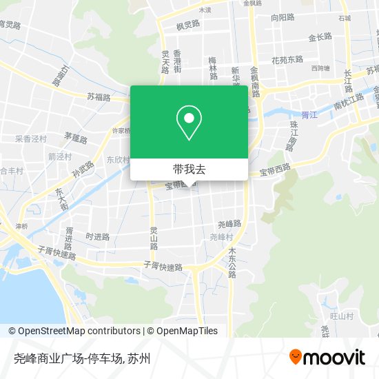 尧峰商业广场-停车场地图