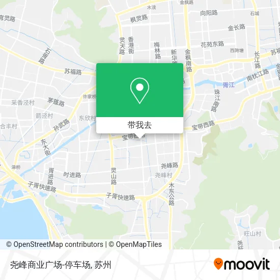 尧峰商业广场-停车场地图