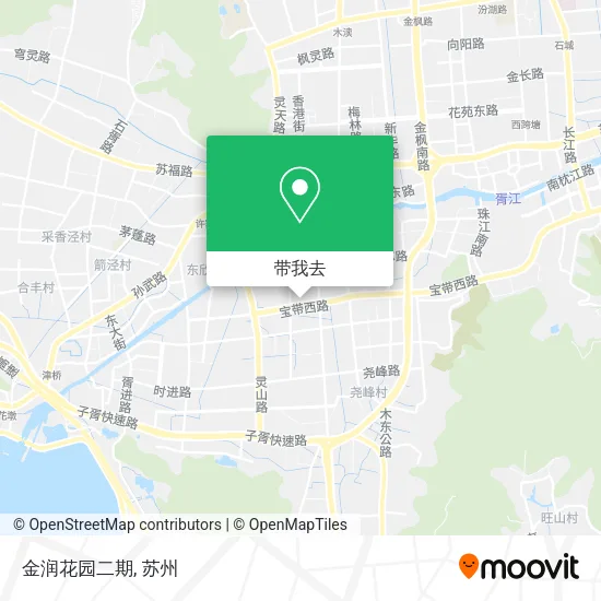 金润花园二期地图