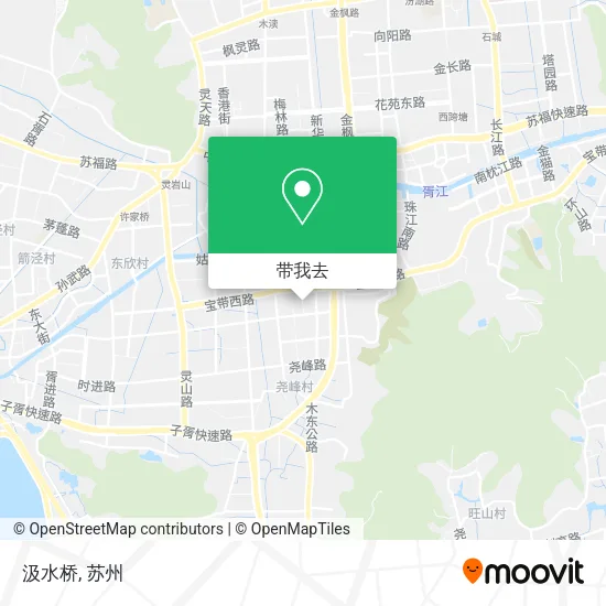 汲水桥地图