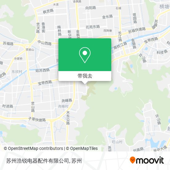 苏州浩锐电器配件有限公司地图