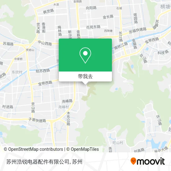 苏州浩锐电器配件有限公司地图