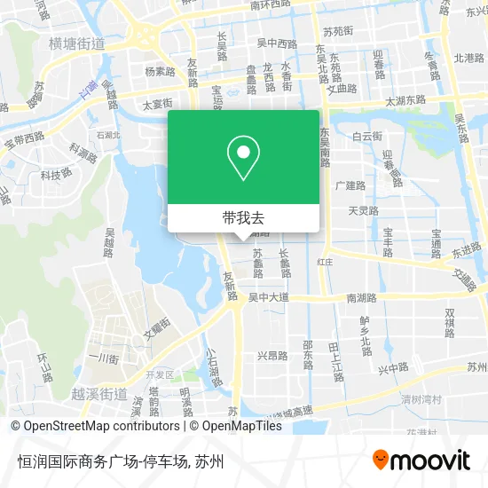 恒润国际商务广场-停车场地图