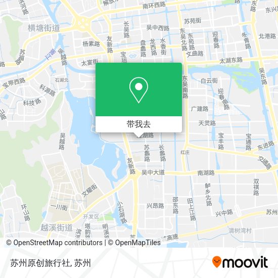苏州原创旅行社地图