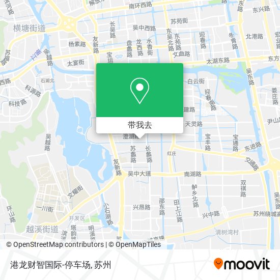 港龙财智国际-停车场地图