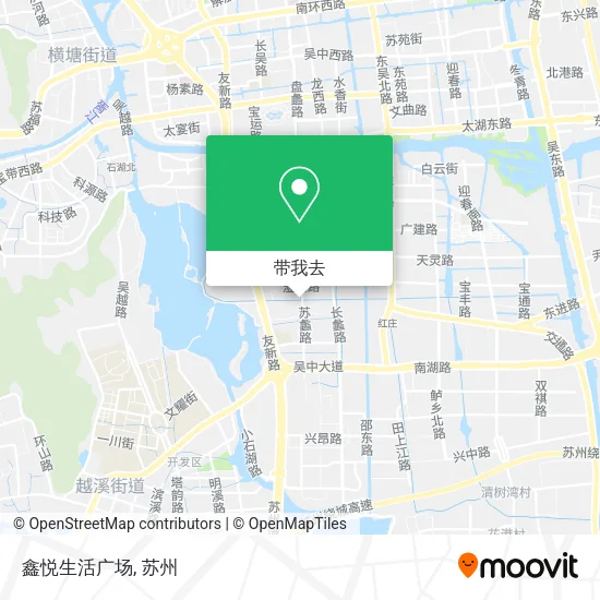 鑫悦生活广场地图