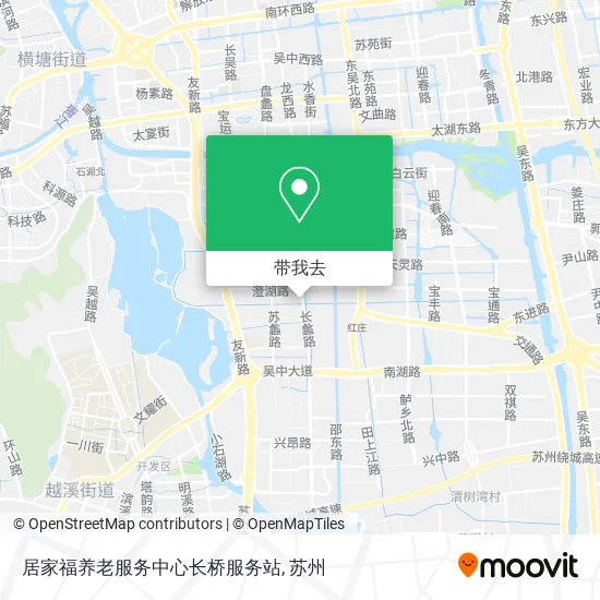 居家福养老服务中心长桥服务站地图
