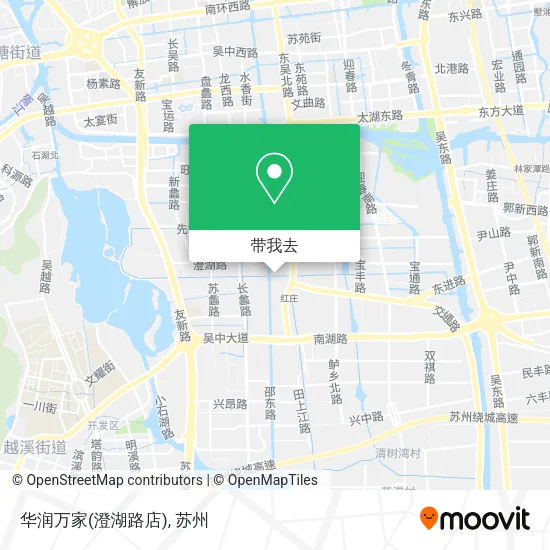 华润万家(澄湖路店)地图