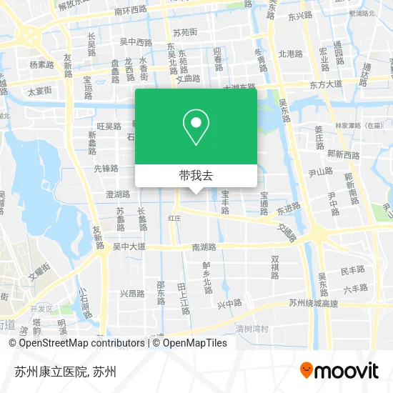 苏州康立医院地图