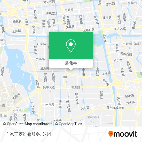 广汽三菱维修服务地图