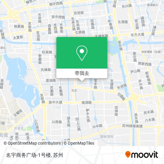 名宇商务广场-1号楼地图