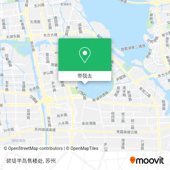 碧堤半岛售楼处地图