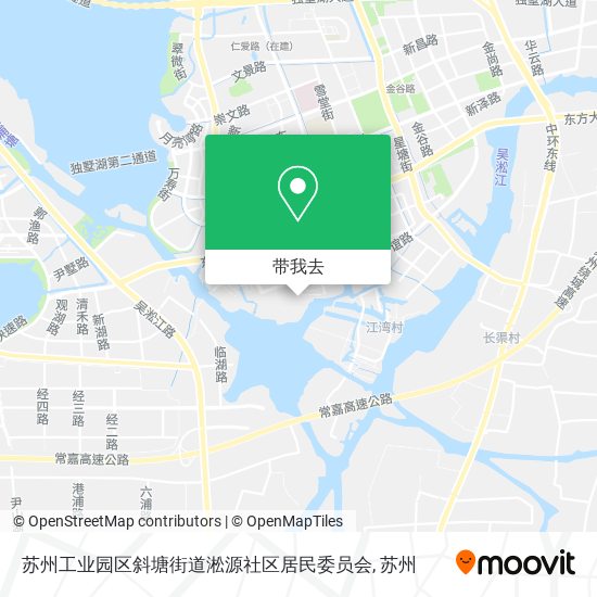 苏州工业园区斜塘街道淞源社区居民委员会地图