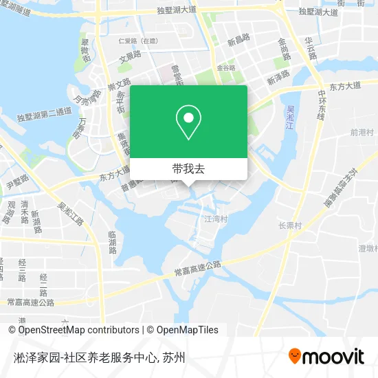 淞泽家园-社区养老服务中心地图