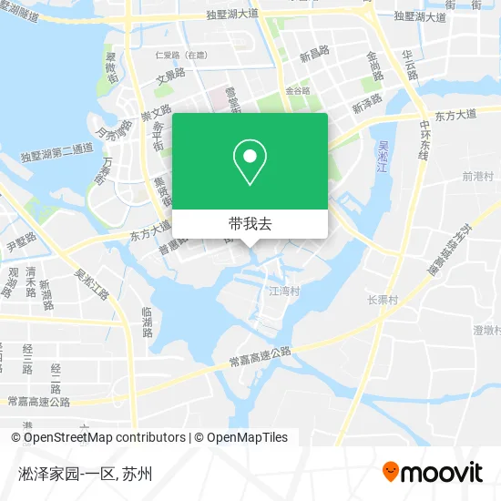 淞泽家园-一区地图