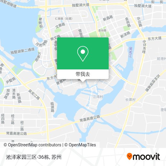 淞泽家园三区-36栋地图