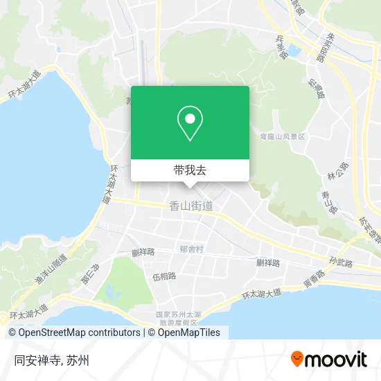 同安禅寺地图