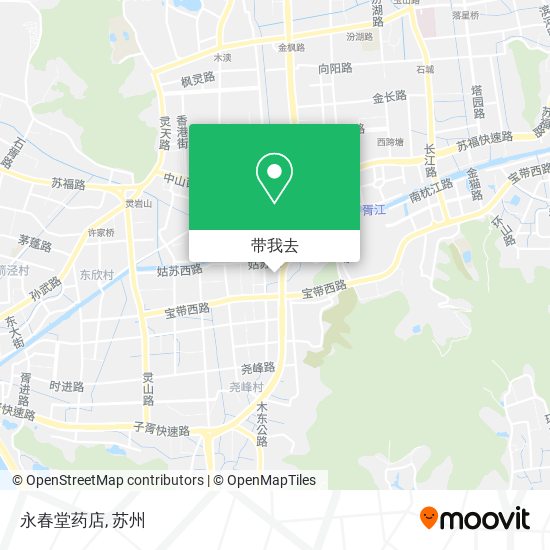 永春堂药店地图