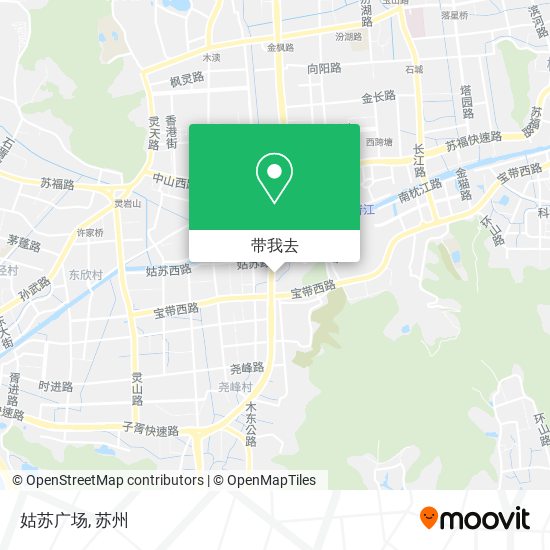 姑苏广场地图