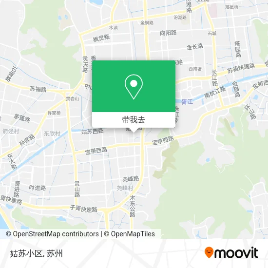 姑苏小区地图