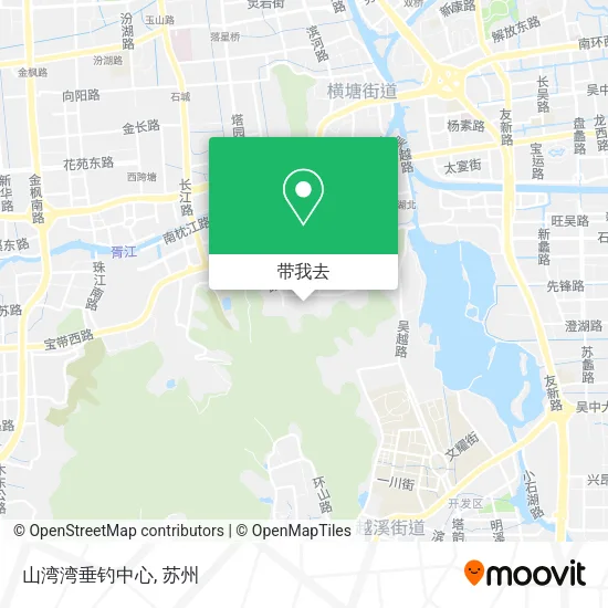 山湾湾垂钓中心地图