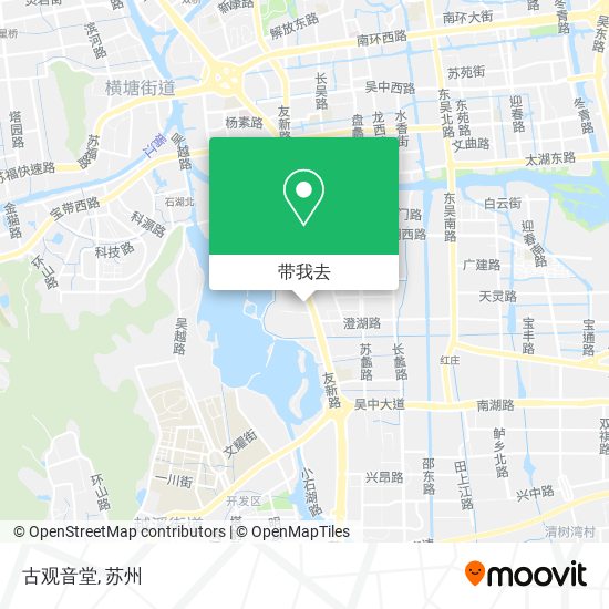 古观音堂地图