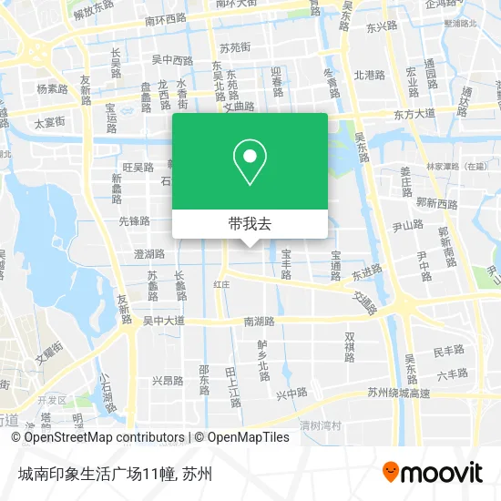 城南印象生活广场11幢地图