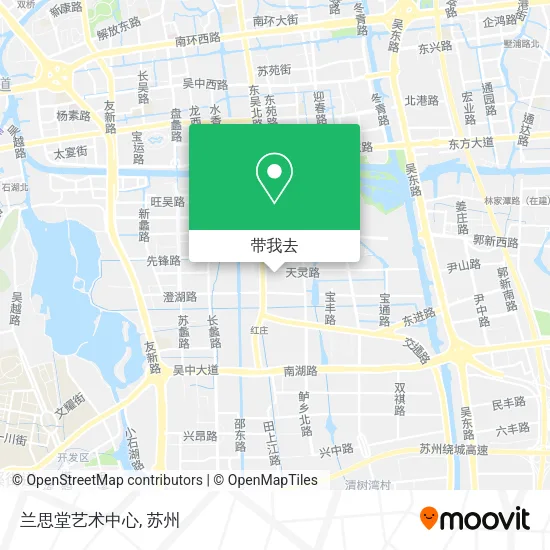 兰思堂艺术中心地图
