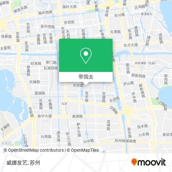 威娜发艺地图