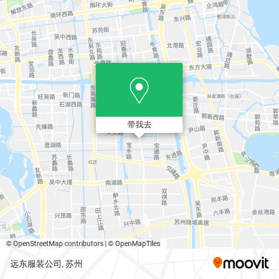 远东服装公司地图