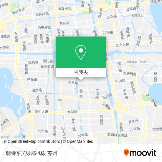 朗诗东吴绿郡-4栋地图