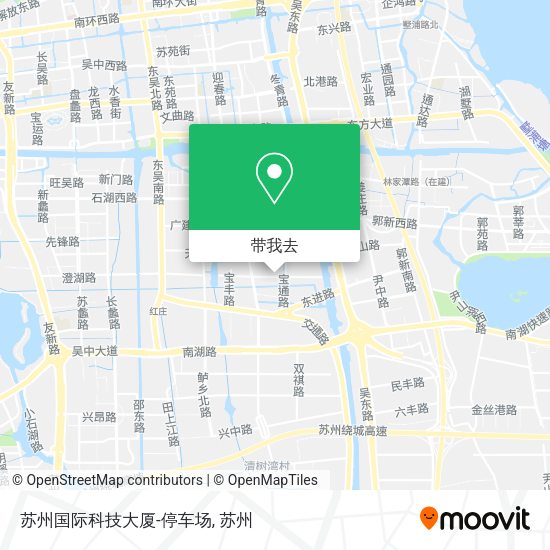 苏州国际科技大厦-停车场地图