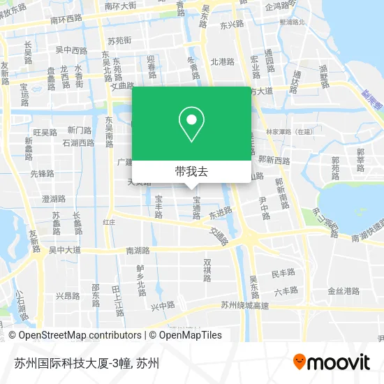 苏州国际科技大厦-3幢地图