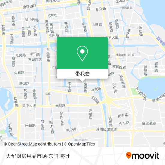 大华厨房用品市场-东门地图