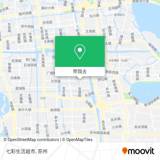 七彩生活超市地图