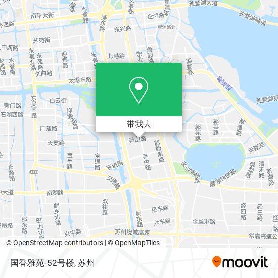 国香雅苑-52号楼地图
