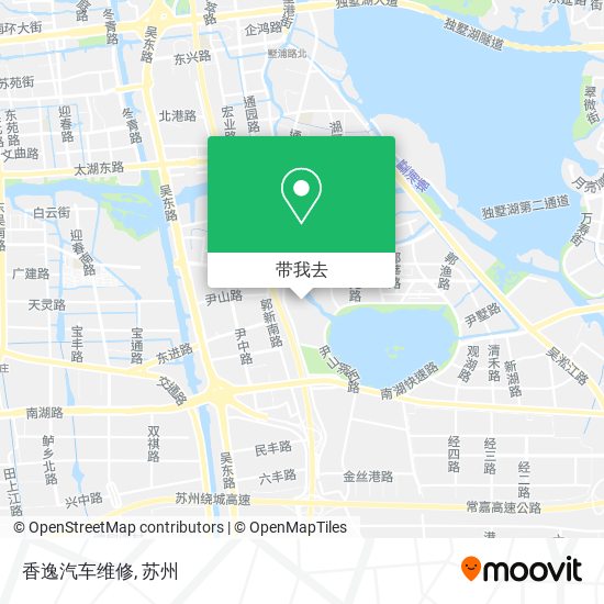 香逸汽车维修地图