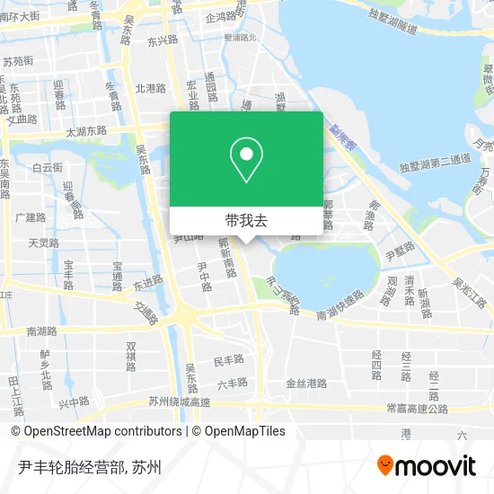 尹丰轮胎经营部地图