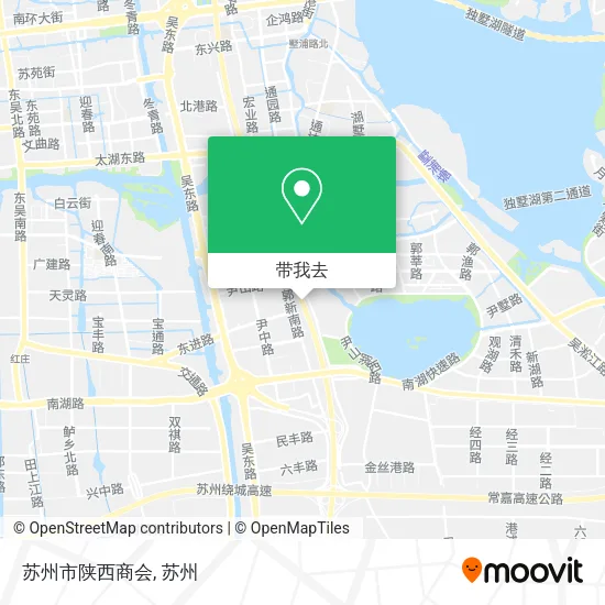 苏州市陕西商会地图